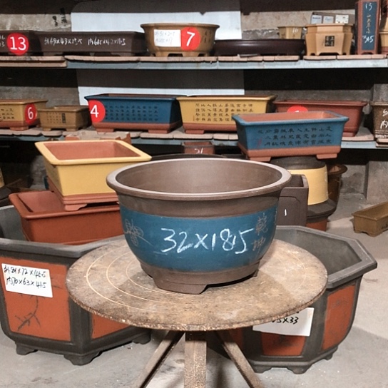 紫砂紫砂花盆包邮