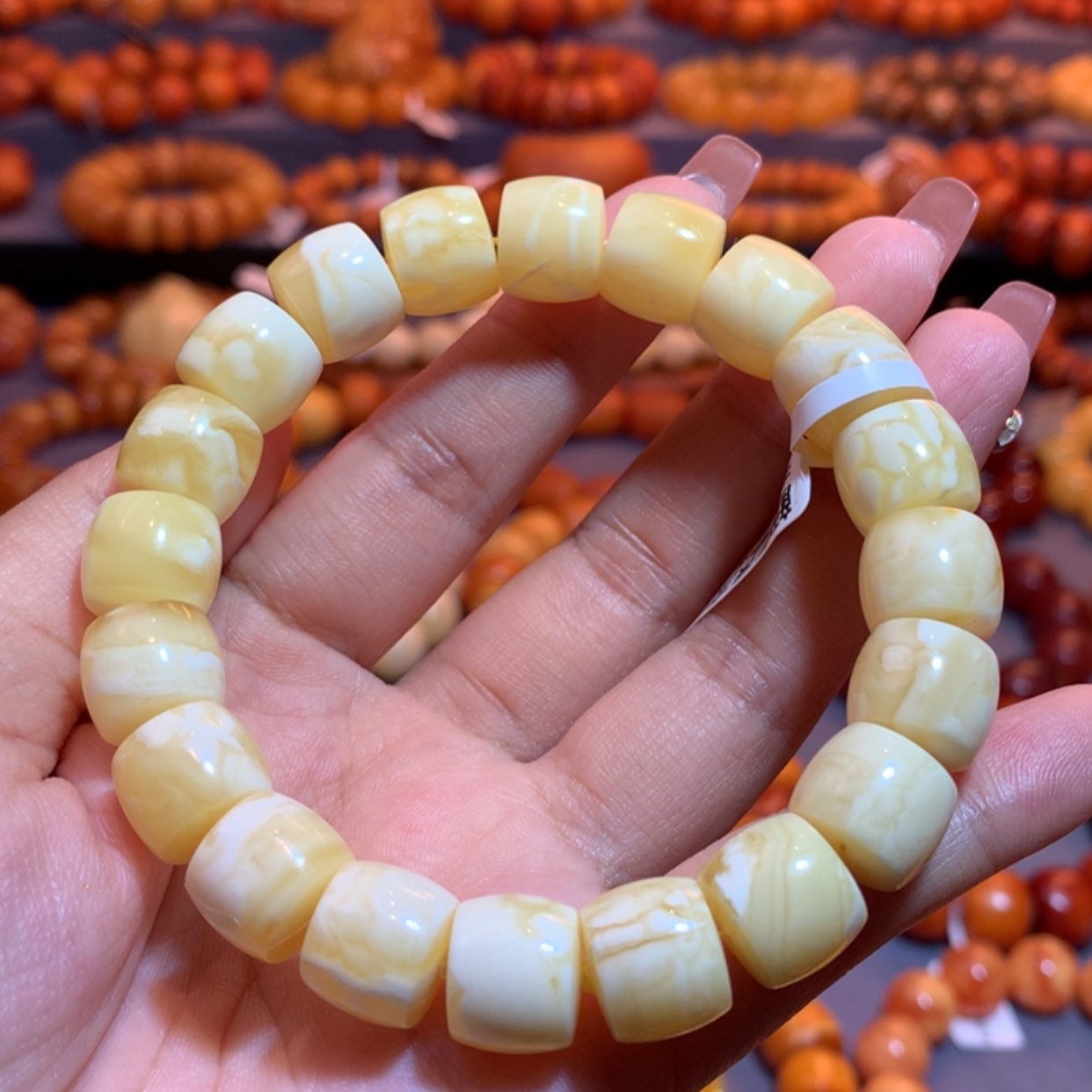 【闪购商品】未镶嵌蜜蜡手串蜜蜡手串