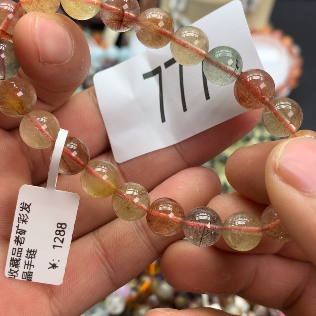【闪购商品】水晶手绳未镶嵌手链