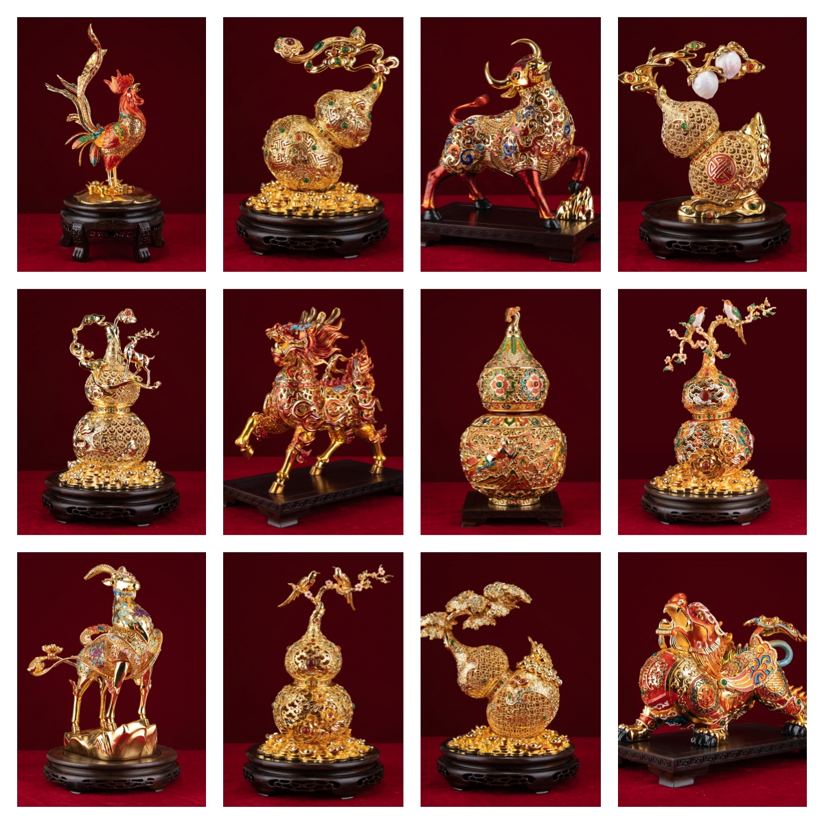 『付米链接』工艺品摆件乔迁送礼国风高端礼品创意国潮新中式