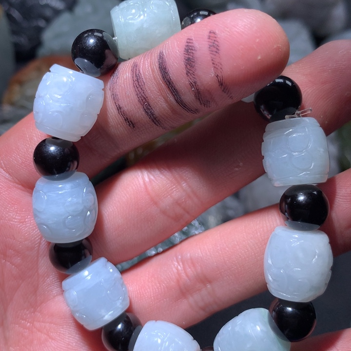 翡翠未镶嵌颈饰保真天然a货翡翠