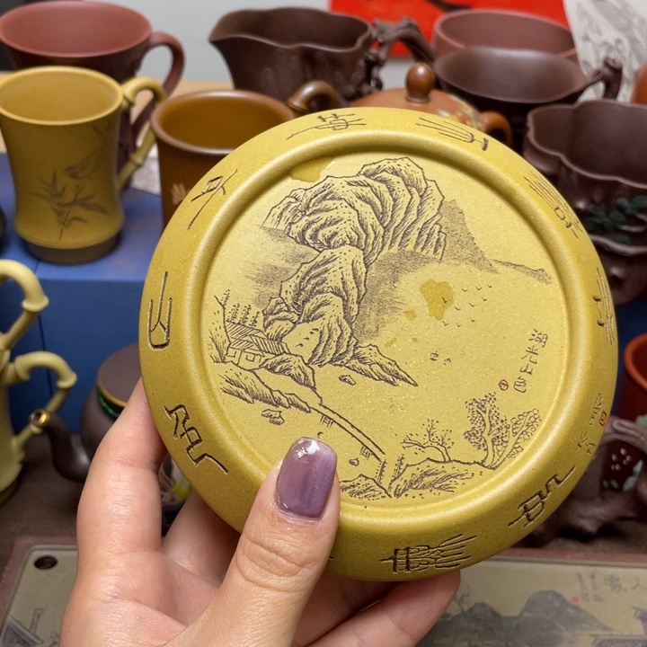 紫砂茶杯紫砂主人杯