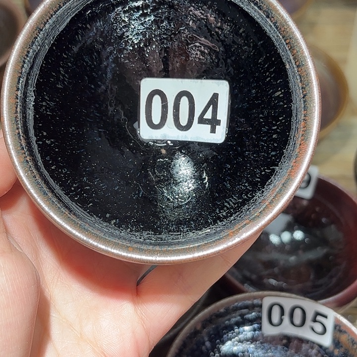 恒***数茶盏沐雨茶器柴烧主人杯