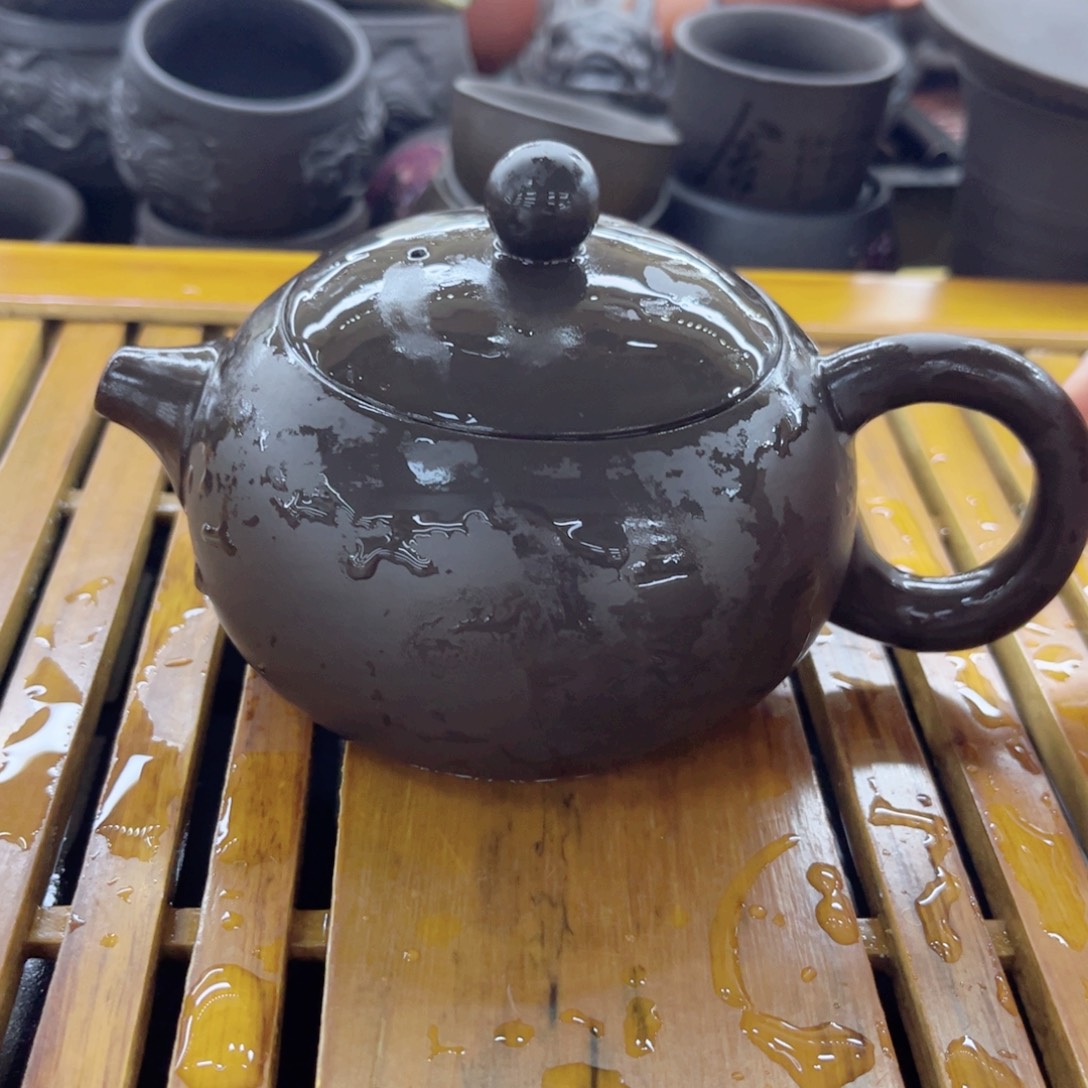 黑珍珠凤鸣西施壶