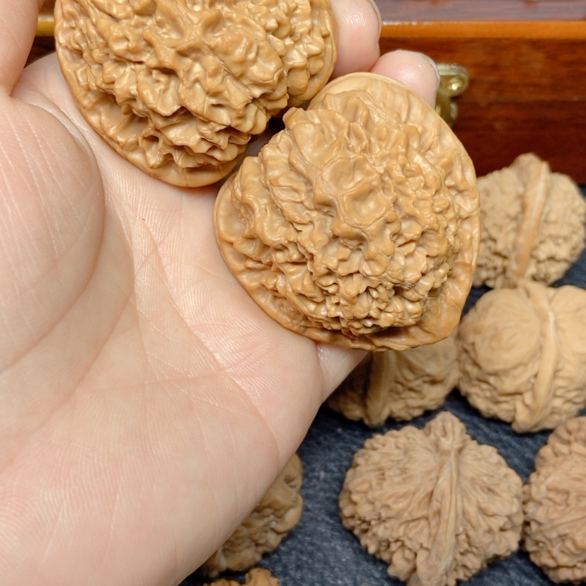 【闪购商品】文玩核桃吊坠官帽47