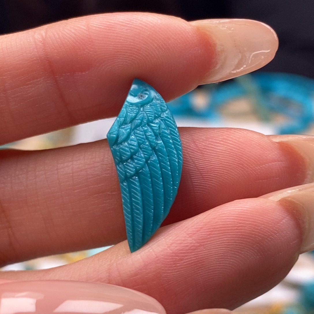 未镶嵌绿松石挂件