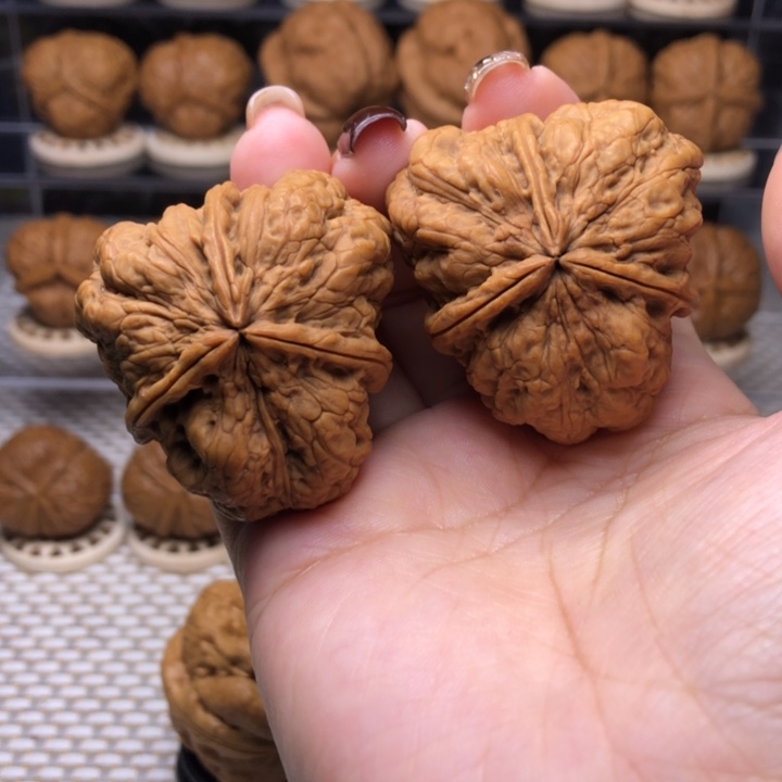 把件文玩核桃6号十八包44尺62克