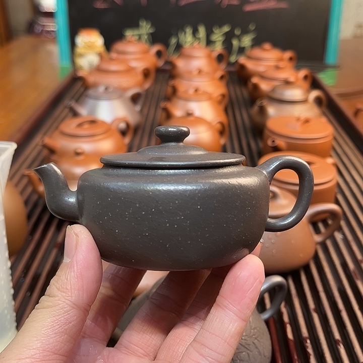 紫砂茶壶?****?原矿天青旭茂150cc