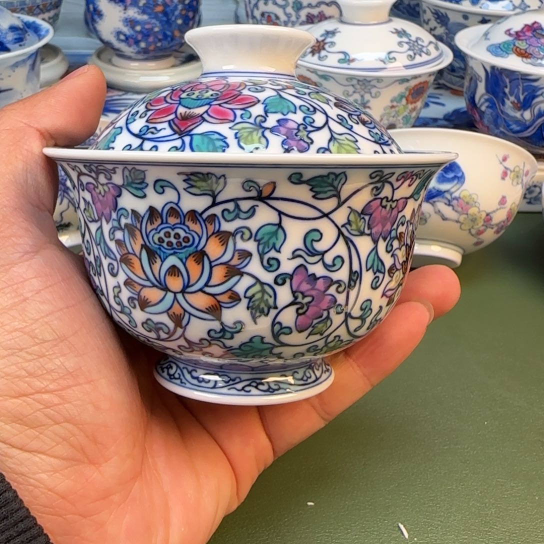 景德镇手绘茶器闪购115