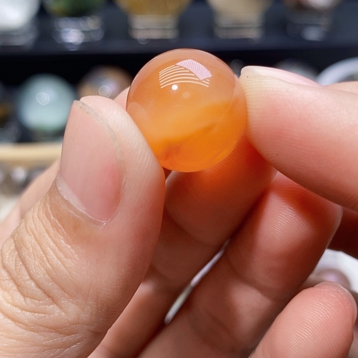 水晶颈饰未镶嵌圆球