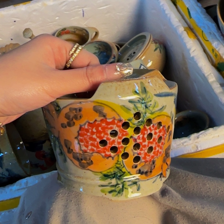 瓷片景德镇陶瓷手工手绘