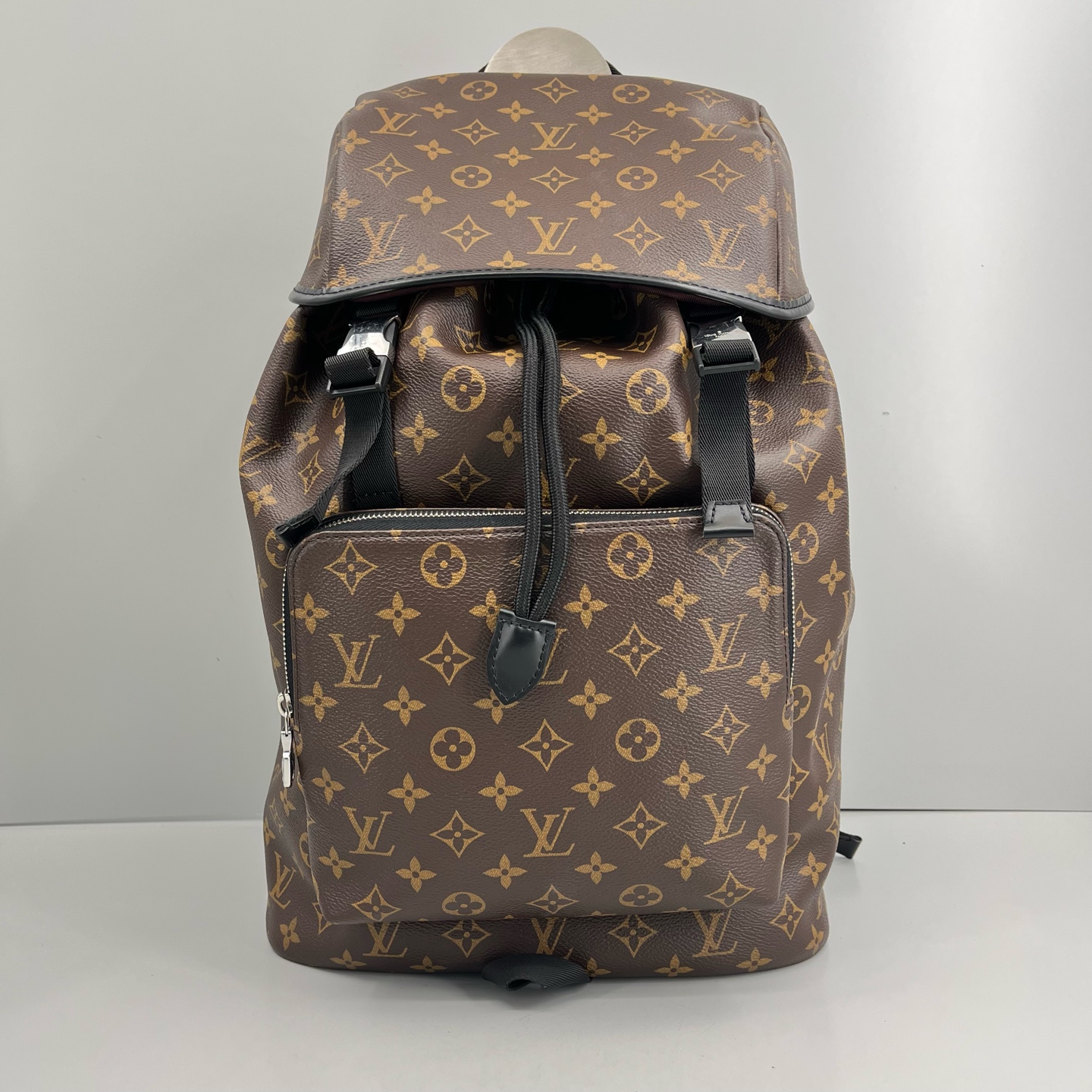 95新 LouisVuitton/路易威登 优选/Zack老花双肩包/30×42×15
