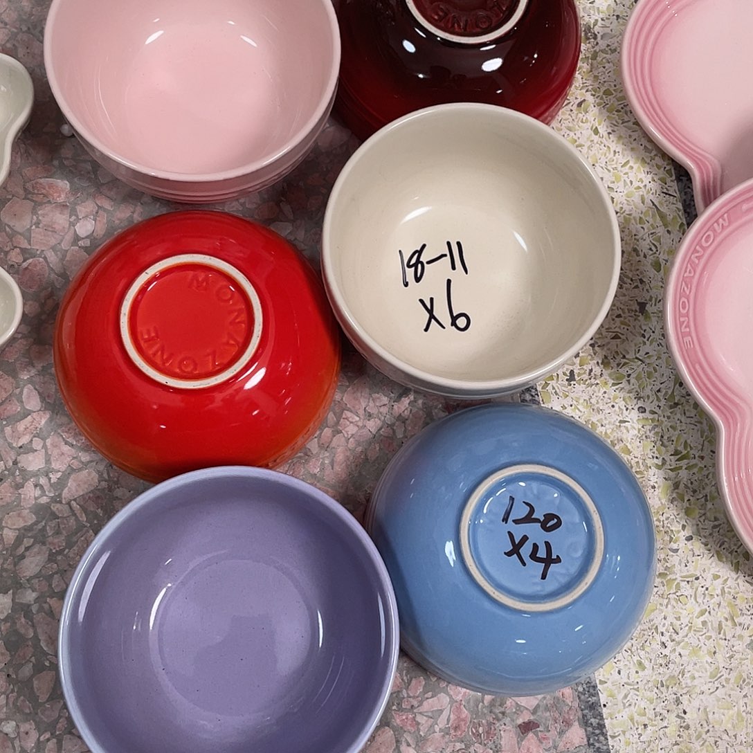 瓷片微瑕陶瓷餐具套装120
