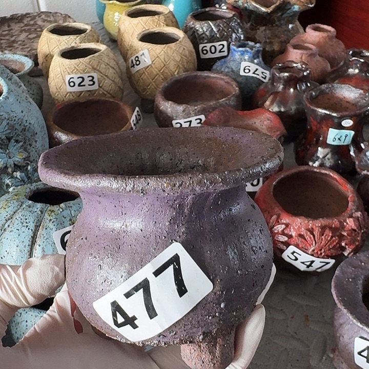 内口5高7粗陶手工制作