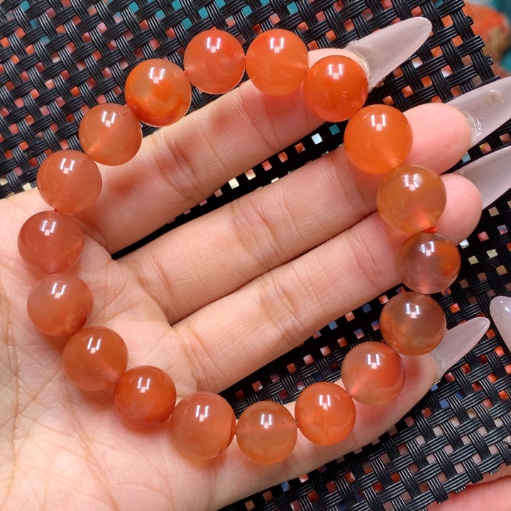 南红玛瑙手串未镶嵌11mm