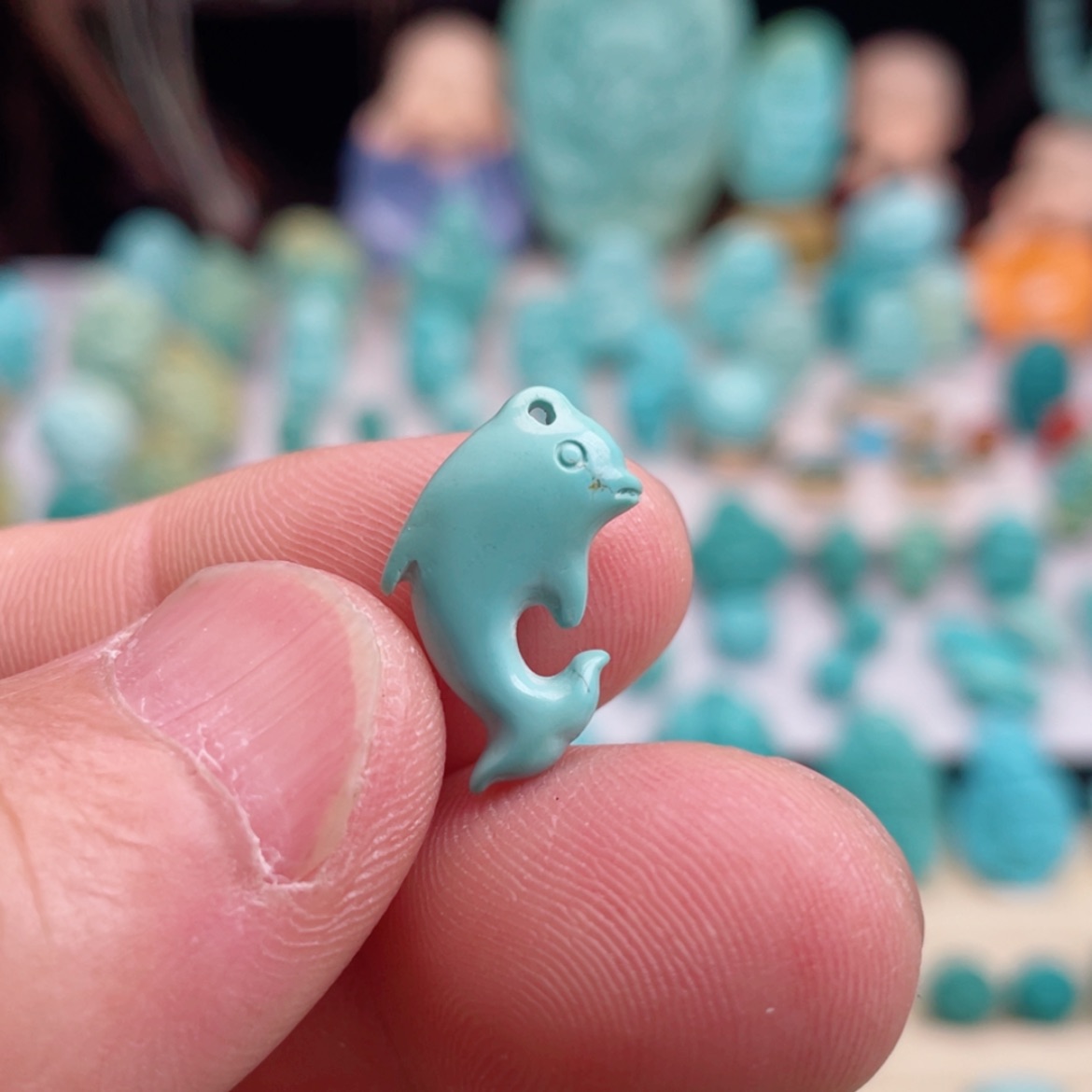 【闪购商品】绿松石吊坠(不含链)未镶嵌