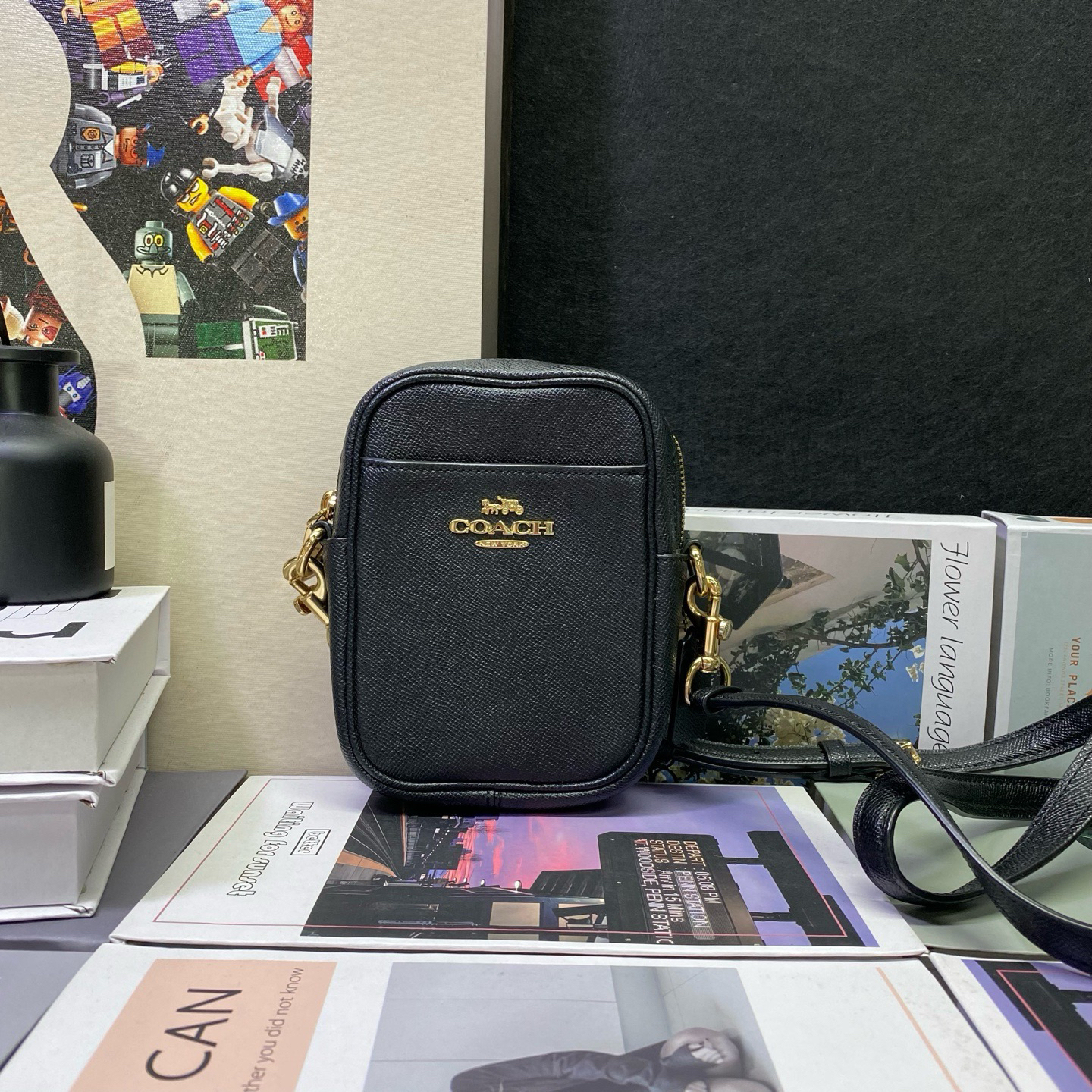 95新 COACH/蔻驰 23544斜挎包12*16