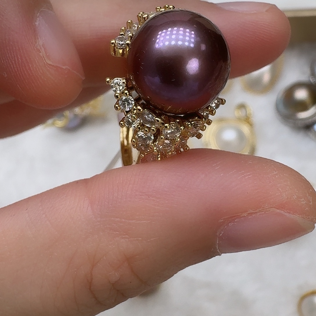 淡水珍珠戒指未镶嵌