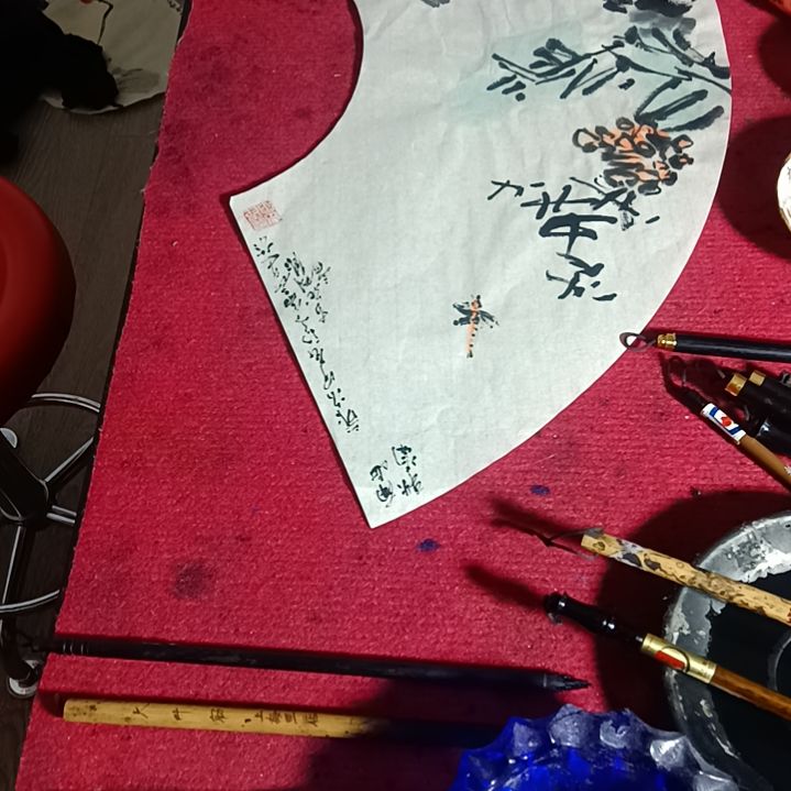 国画花鸟画雷鸣老师