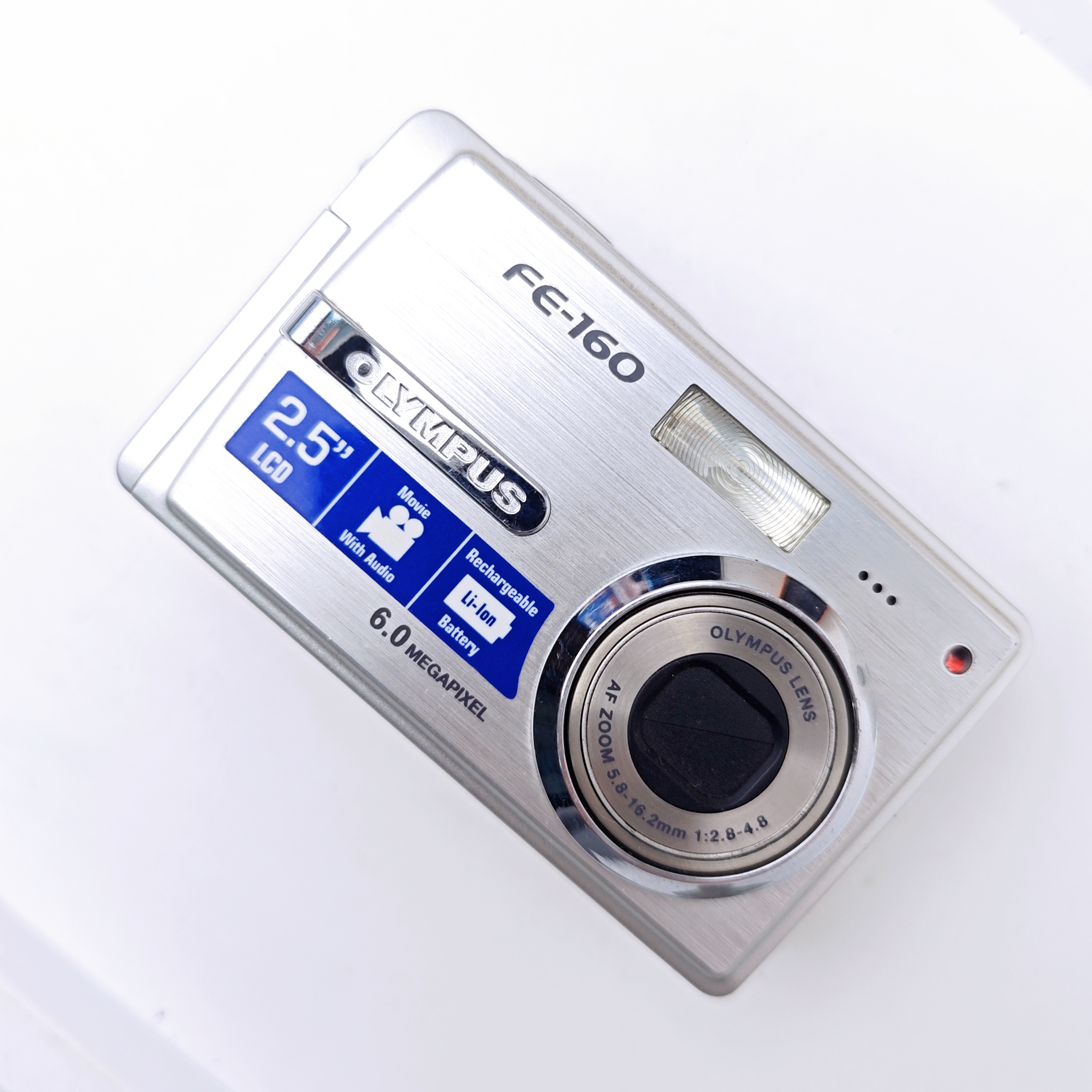 95新 Olympus/奥林巴斯 fe160 600万像素3倍变焦 自备数据线导图