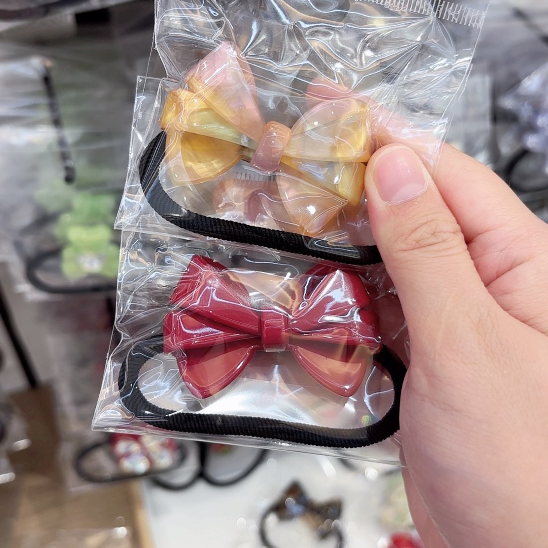 布艺非金属2个发绳