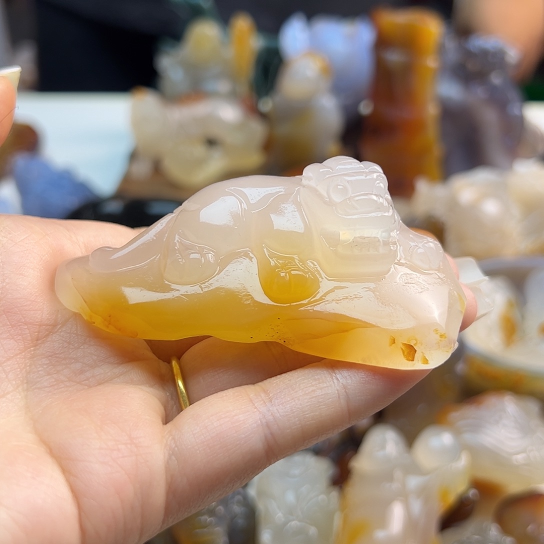 玛瑙/玉髓未镶嵌颈饰