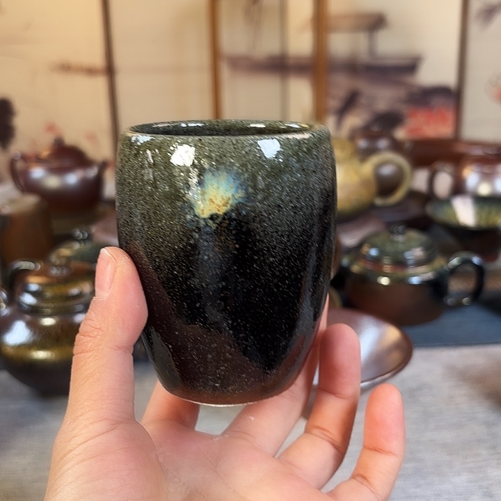 壶d****h柴烧紫砂闻香杯