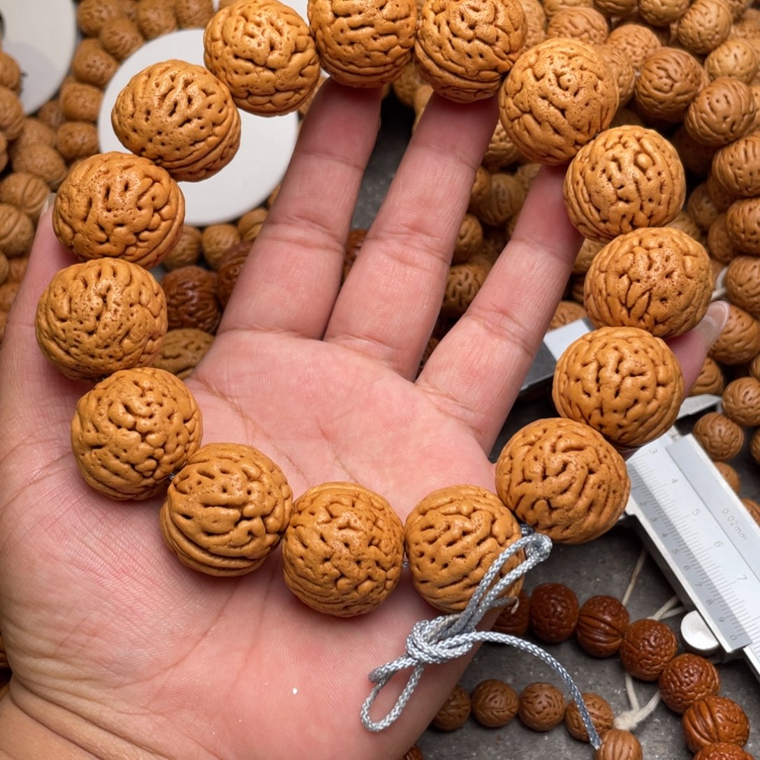 桃核手串野生肌肉闪27