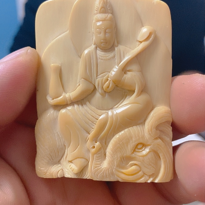 天然猛犸牙雕刻残次品