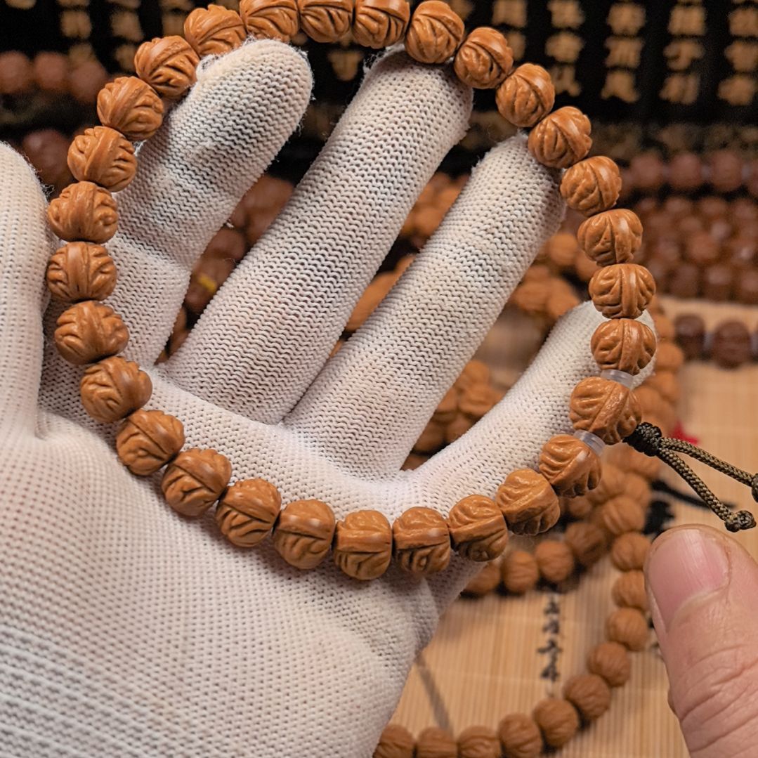 桃核吊坠小金豆手持11