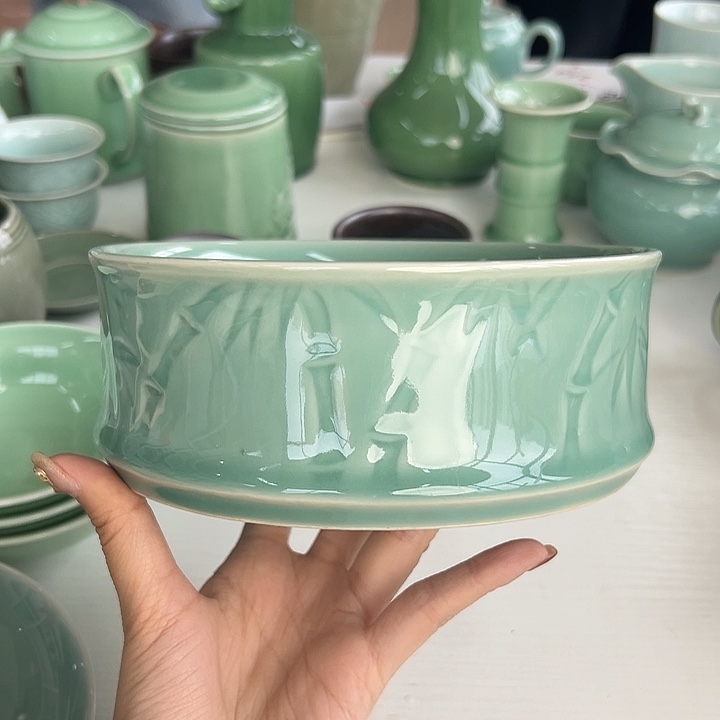小米茶器龙泉青瓷