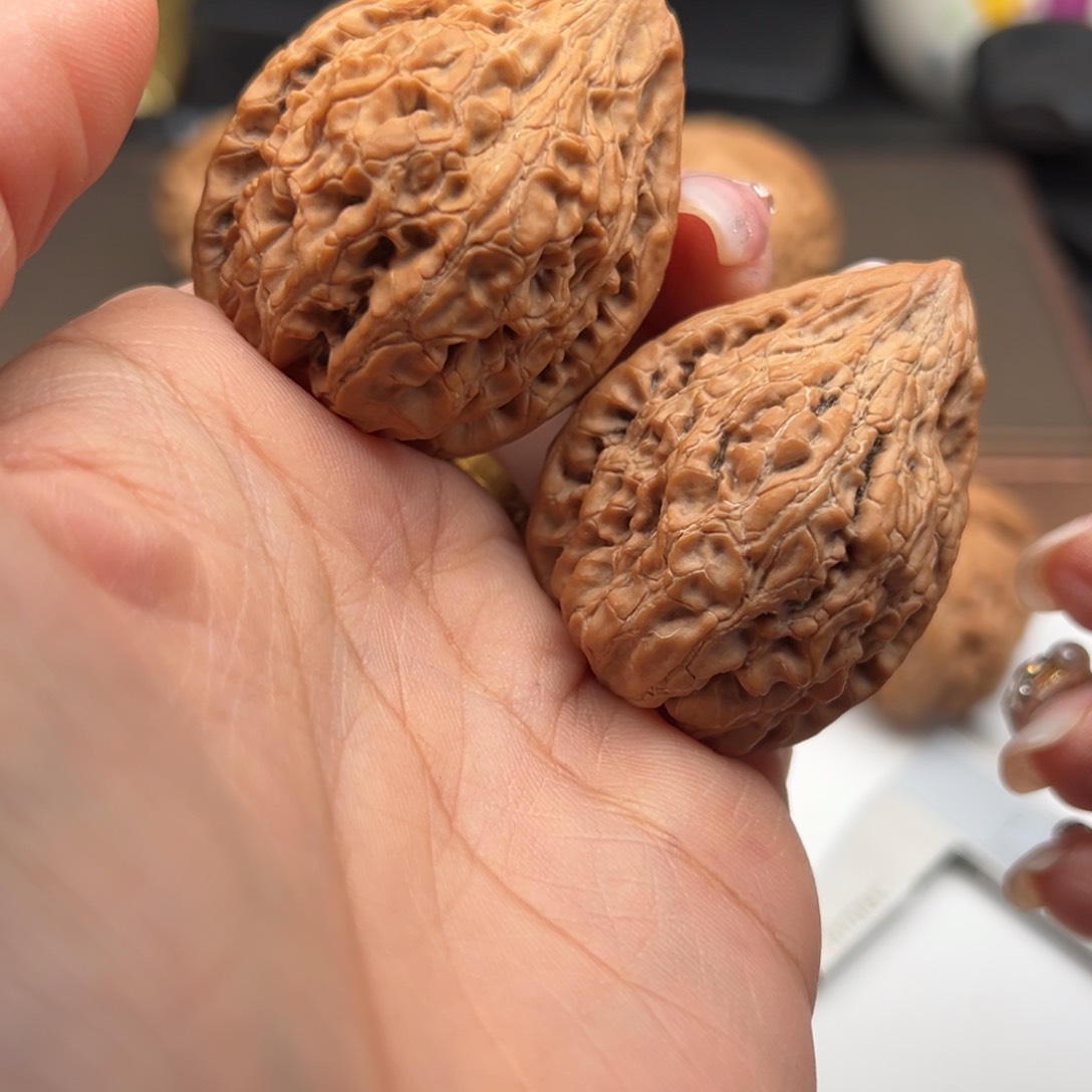 文玩核桃把件座佛35