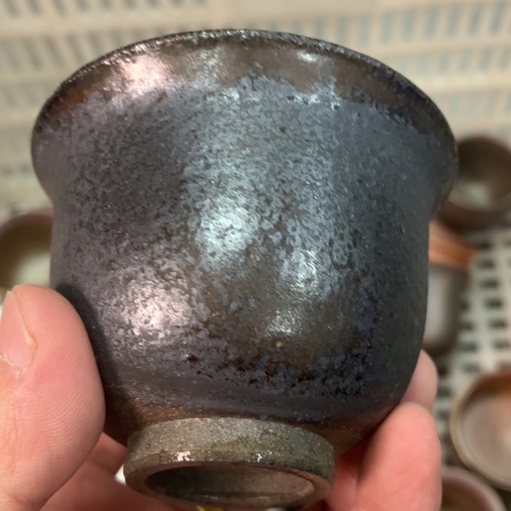 柴烧杯子宝瓶大放漏。