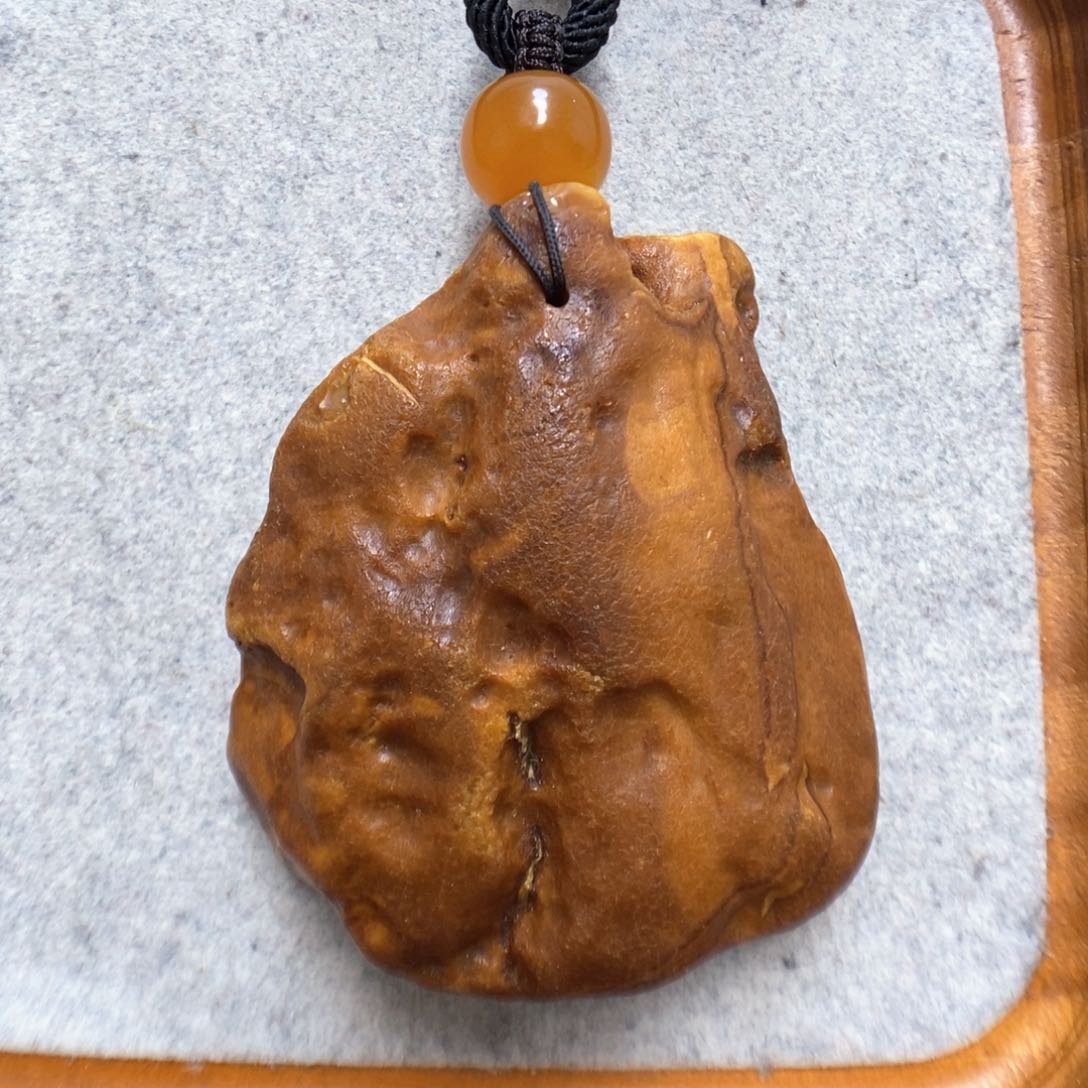 蜜蜡项链未镶嵌蜜蜡吊坠