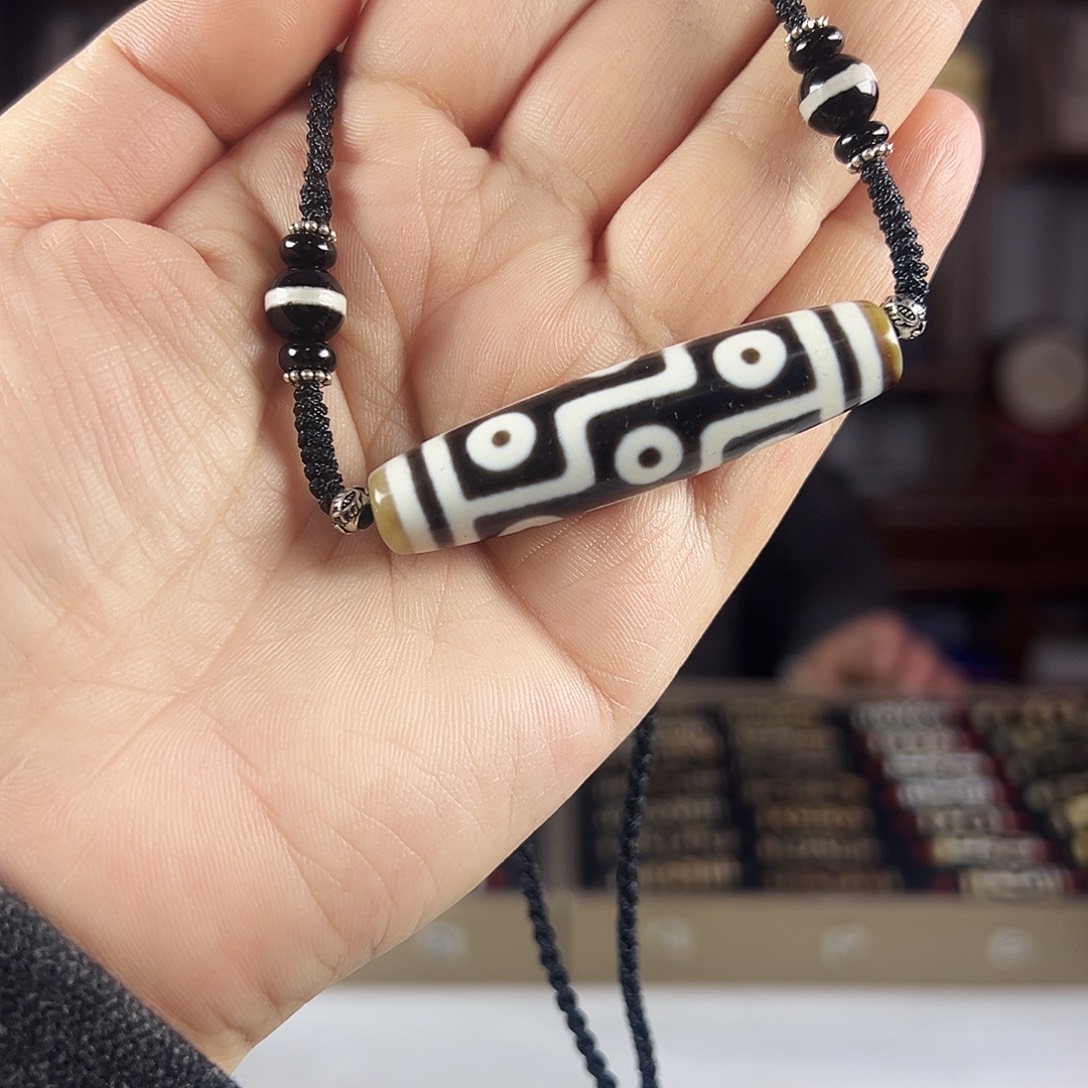 玛瑙/玉髓合金颈饰～