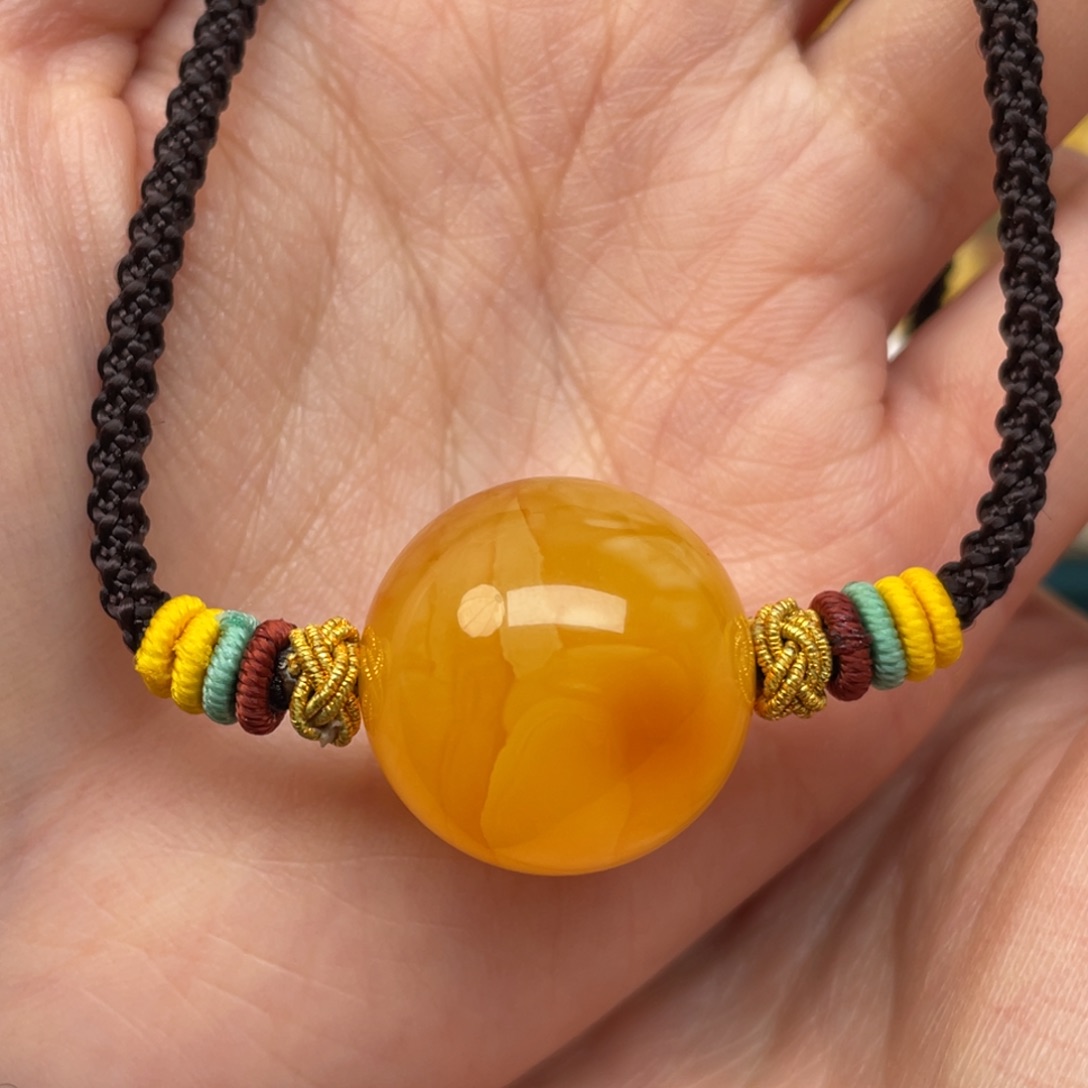 蜜蜡裸石未镶嵌21.7蜜蜡