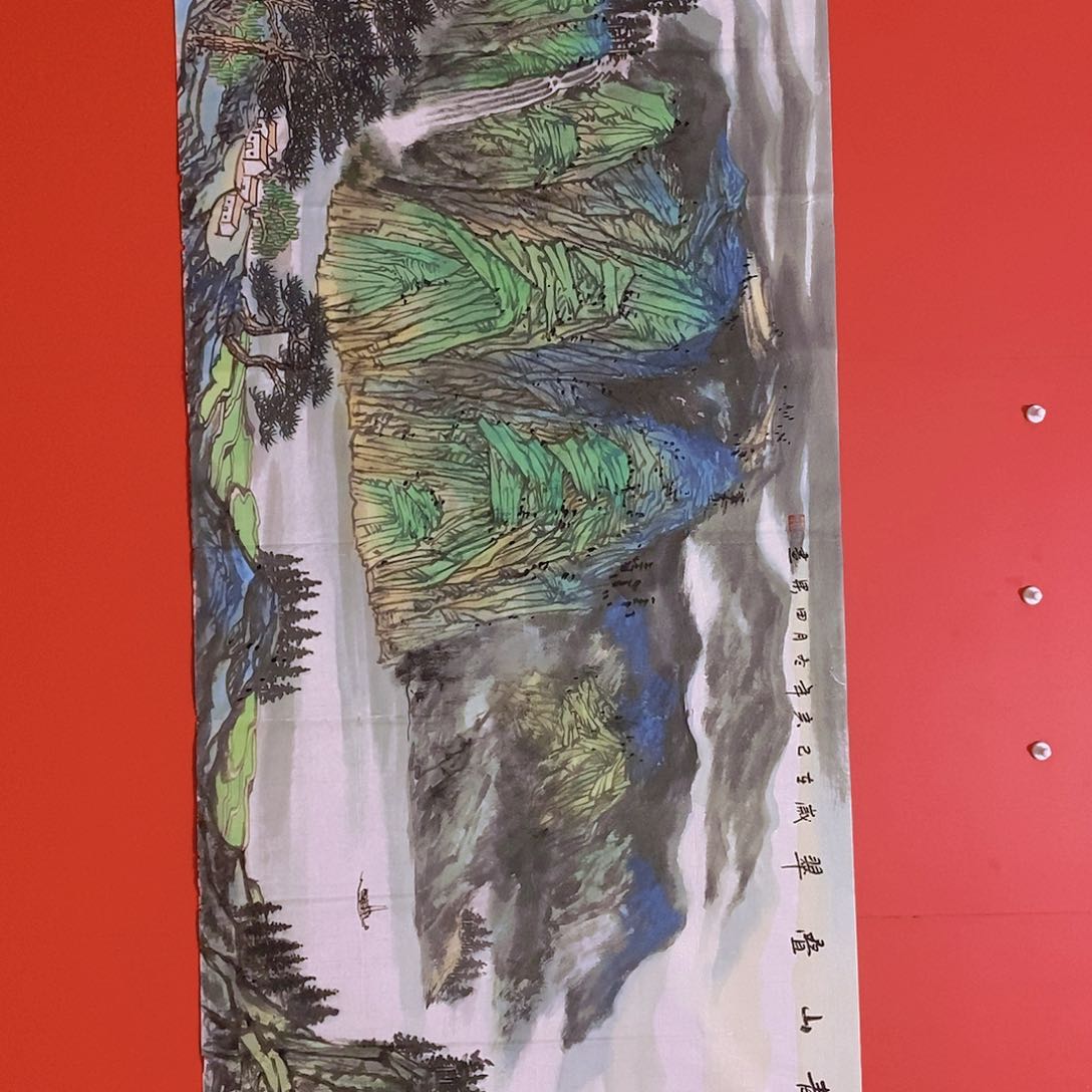 国画山水花鸟国画作品