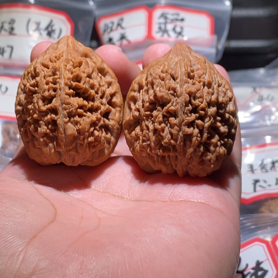 六***言吊坠文玩核桃38大蒜头