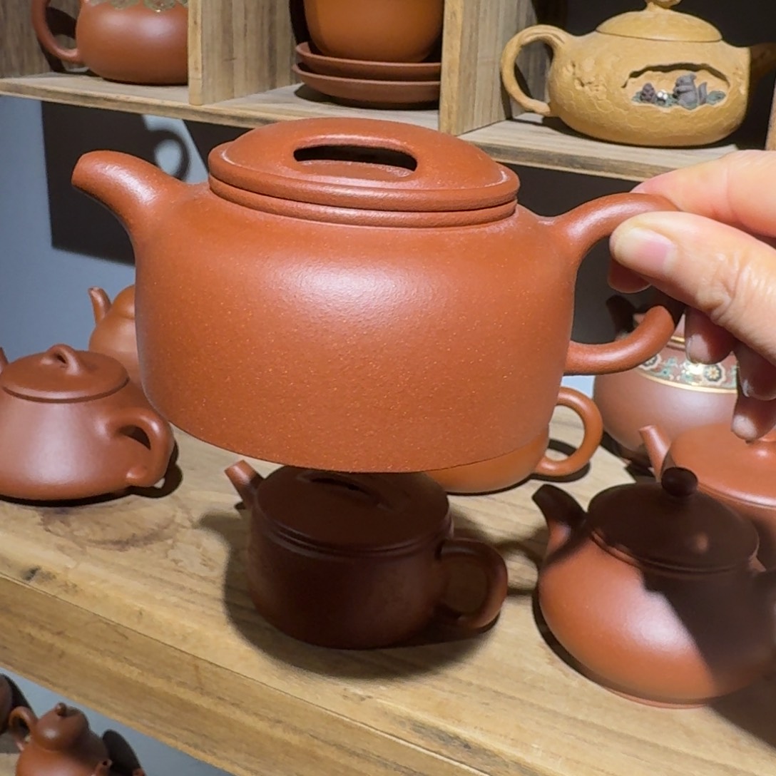 段泥茶壶降坡260毫升左右