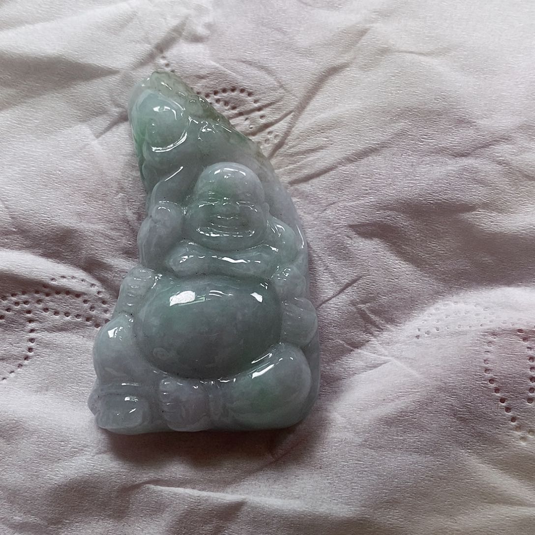 翡翠摆件未镶嵌佛公