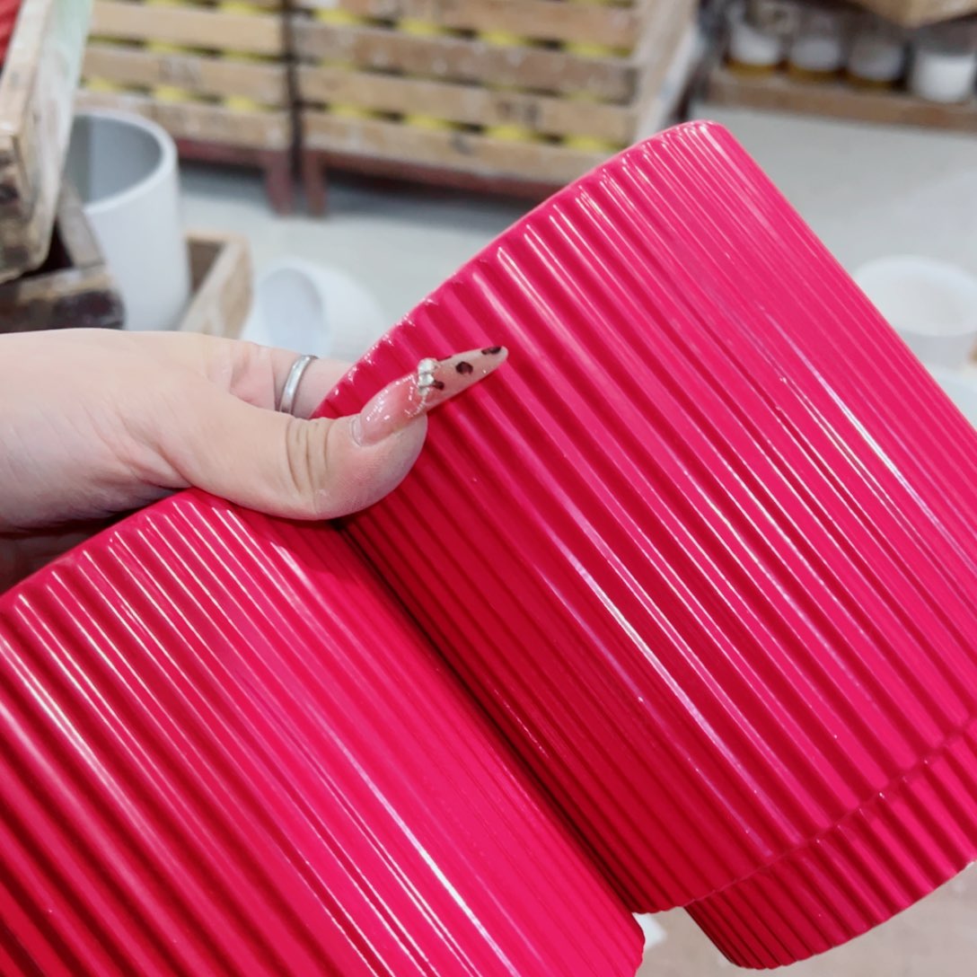 有孔，陶瓷花盆满10米包邮发货