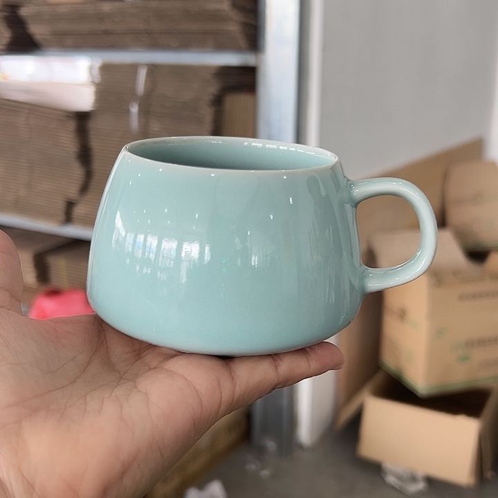 龙泉云间青瓷小米茶器