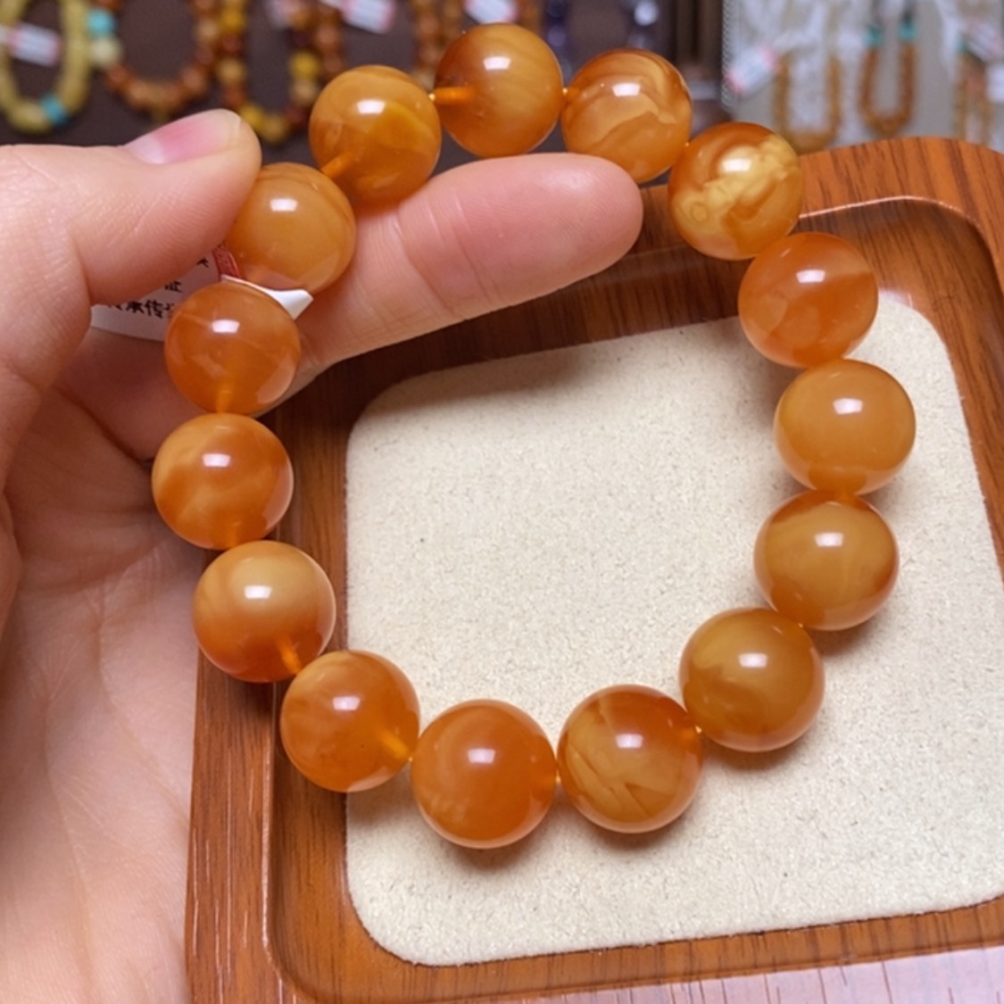 【闪购商品】手链蜜蜡未镶嵌手串