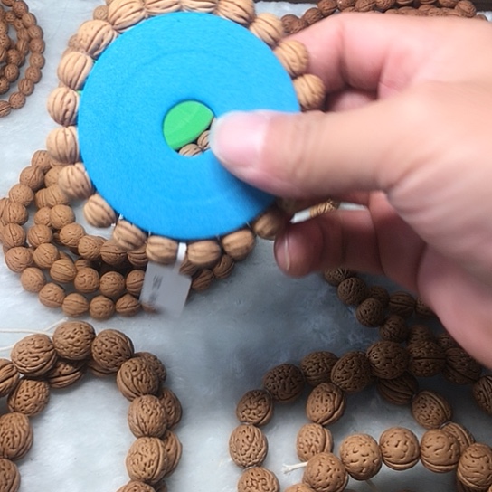 土***丝手串桃核野生桃核小尺寸88米