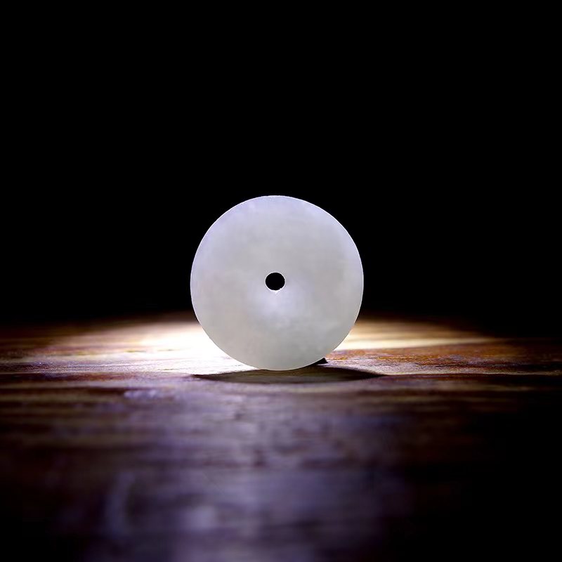 天然翡翠糯种平安扣