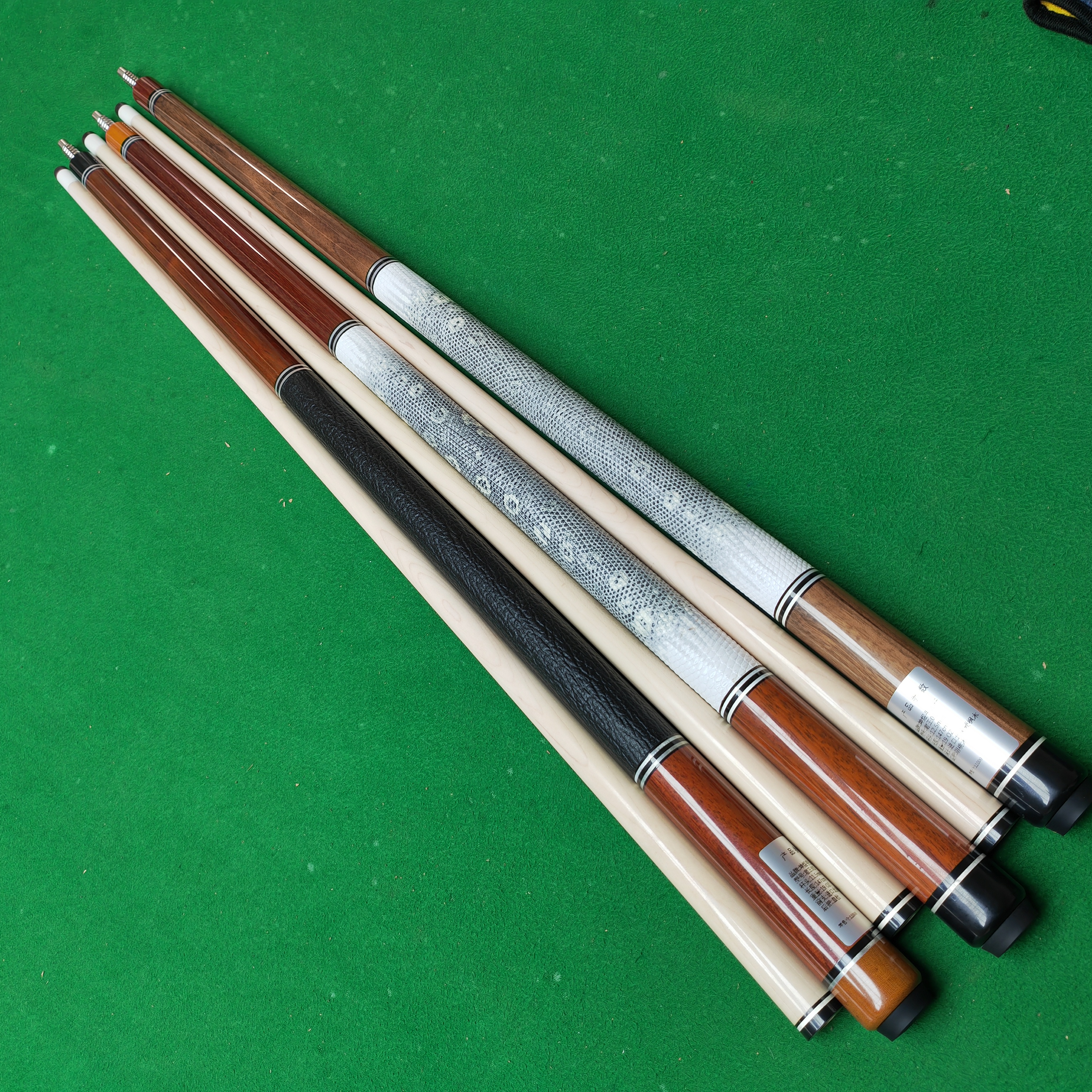 《君王01》手工真皮大头杆 血檀 榫卯 高端慢牙接口适合于中八九球