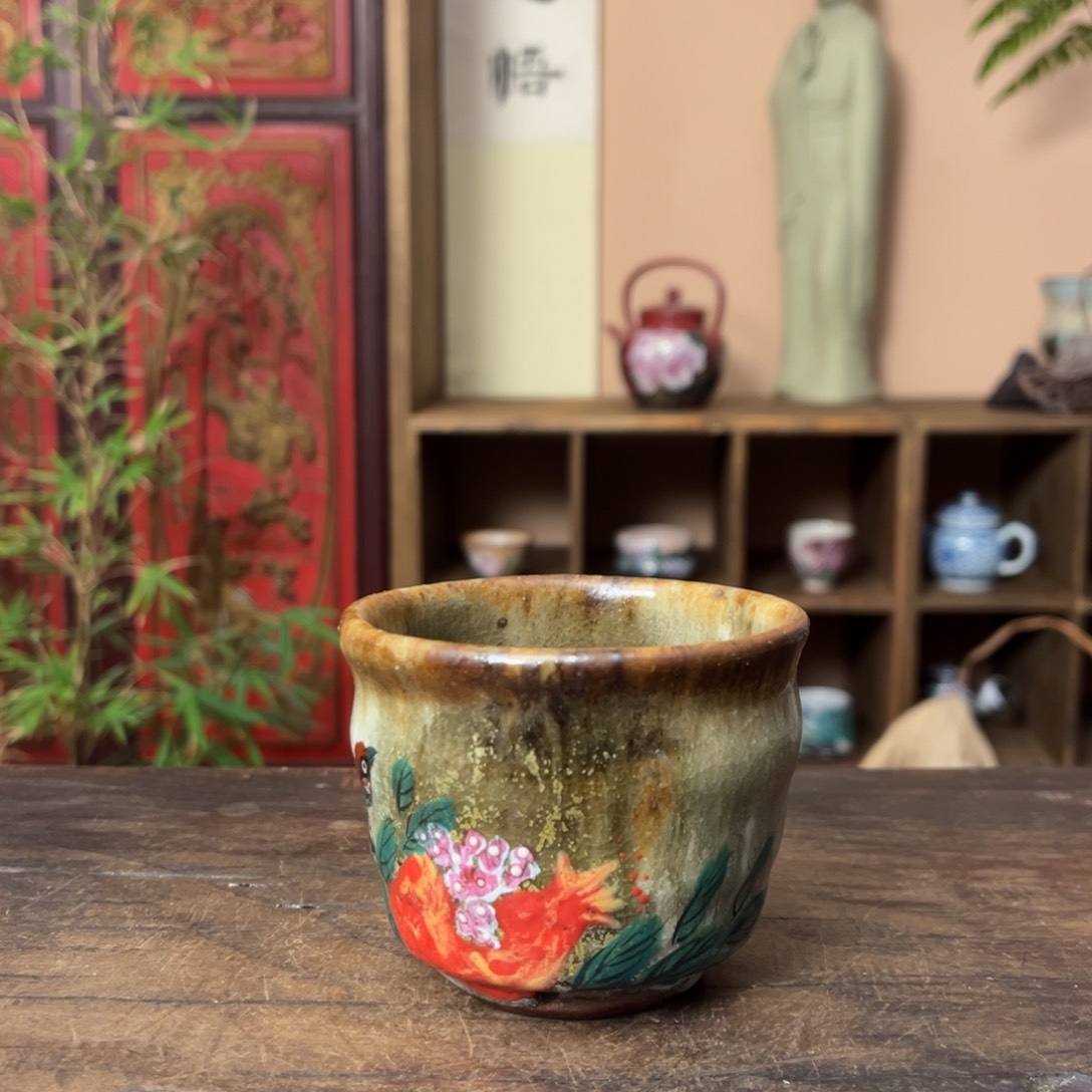 杯柴烧手工制作工艺