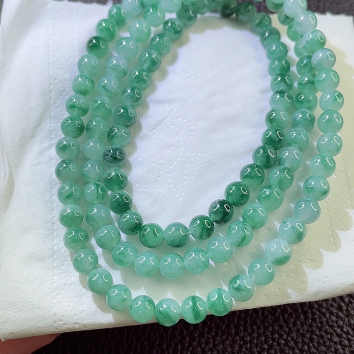 翡翠未镶嵌手链翡翠