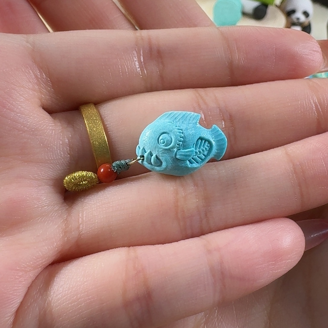 绿松石未镶嵌吊坠(不含链)