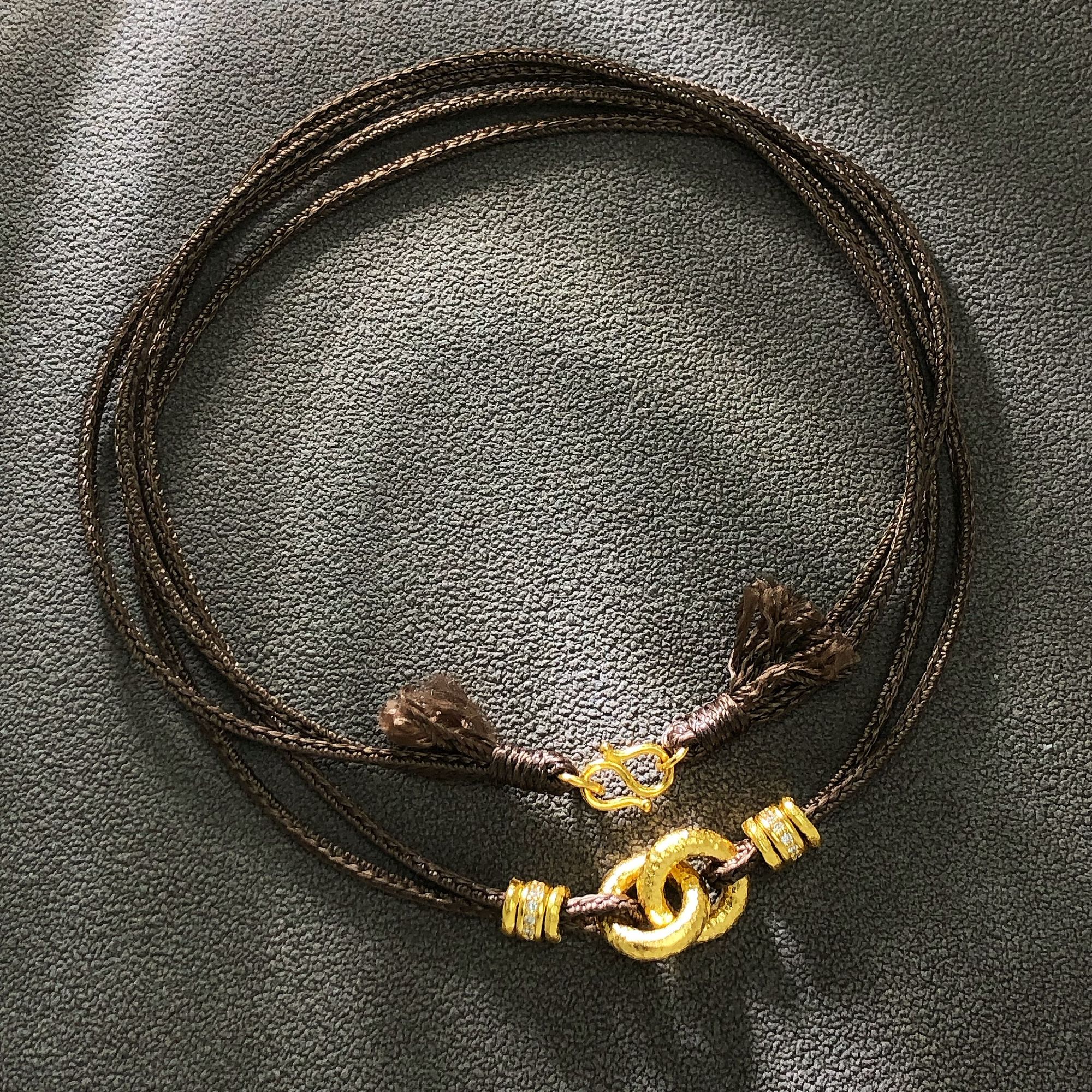 【举石臻选】TA12-943-810足金钻石吊坠（一件/长约45cm）H